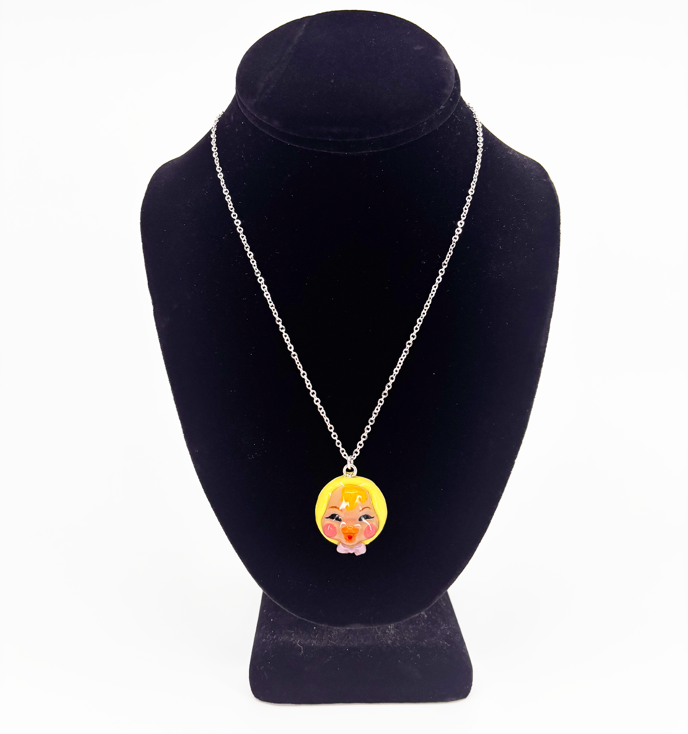 Bashful Ducking Necklace