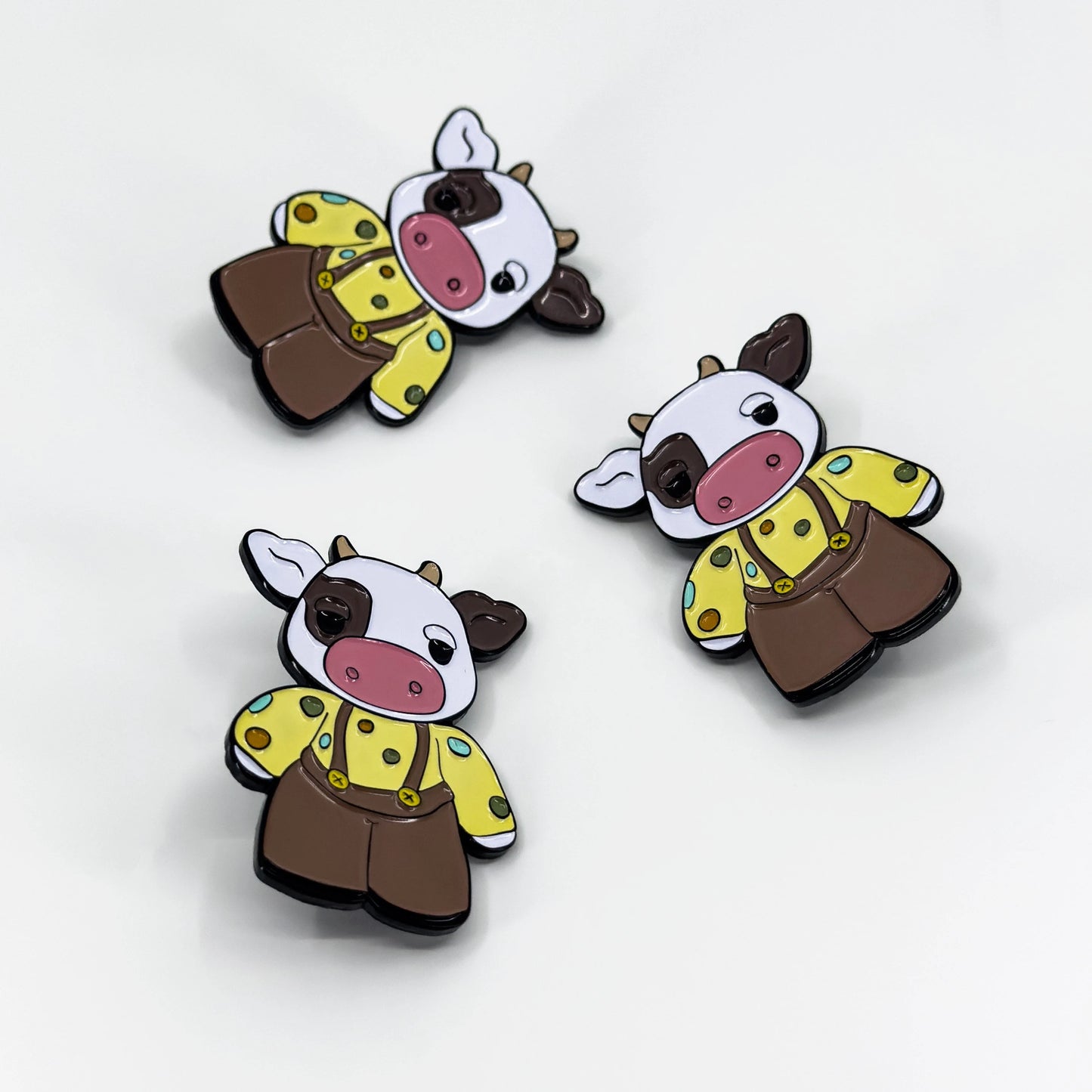 Bart the Cow Enamel Pin