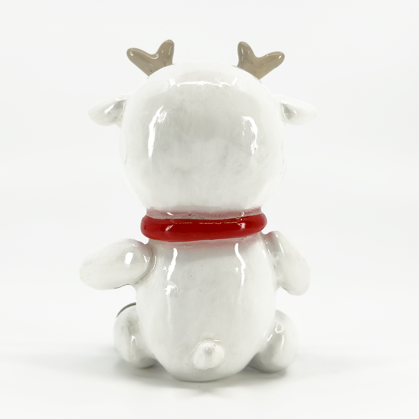 White Deer Figurine