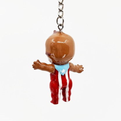 Boricua Baby Keychain