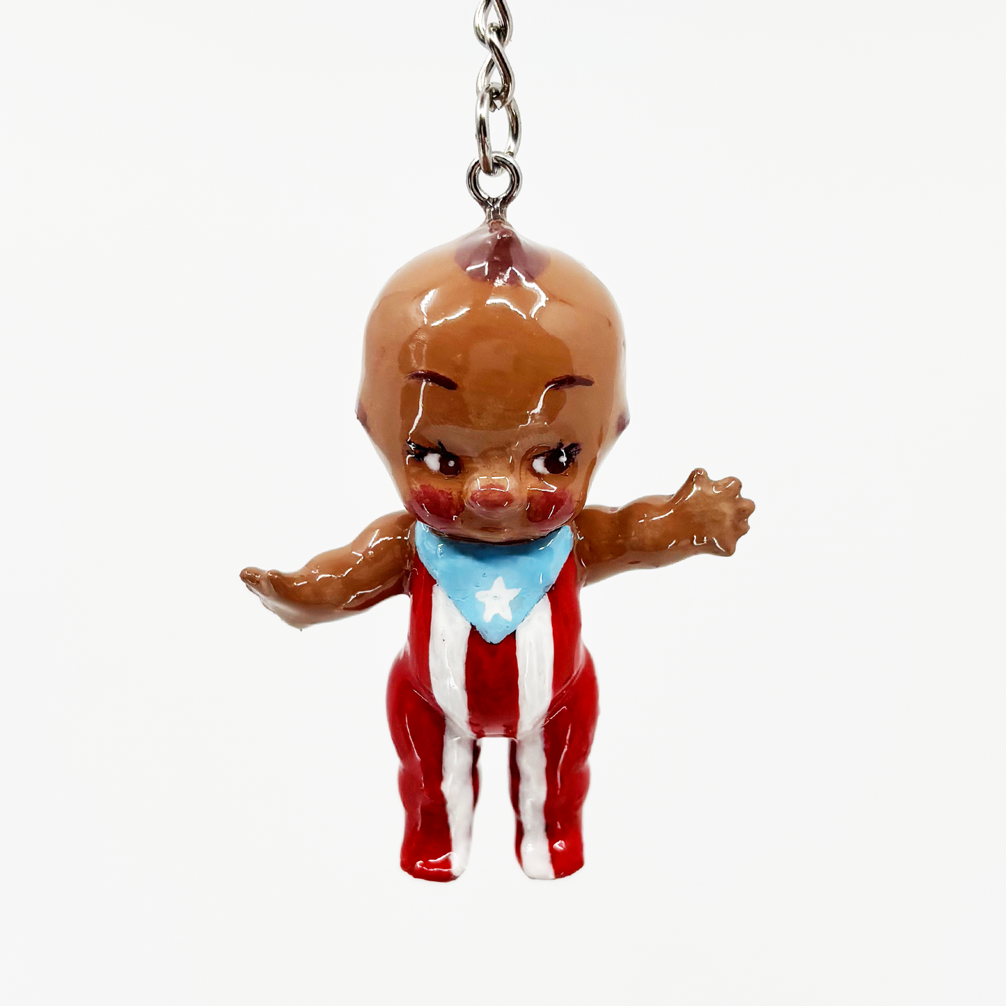Boricua Baby Keychain