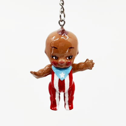 Boricua Baby Keychain