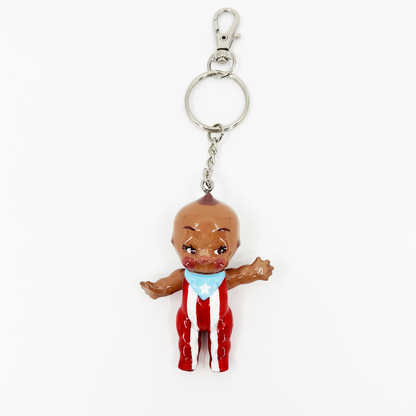 Boricua Baby Keychain