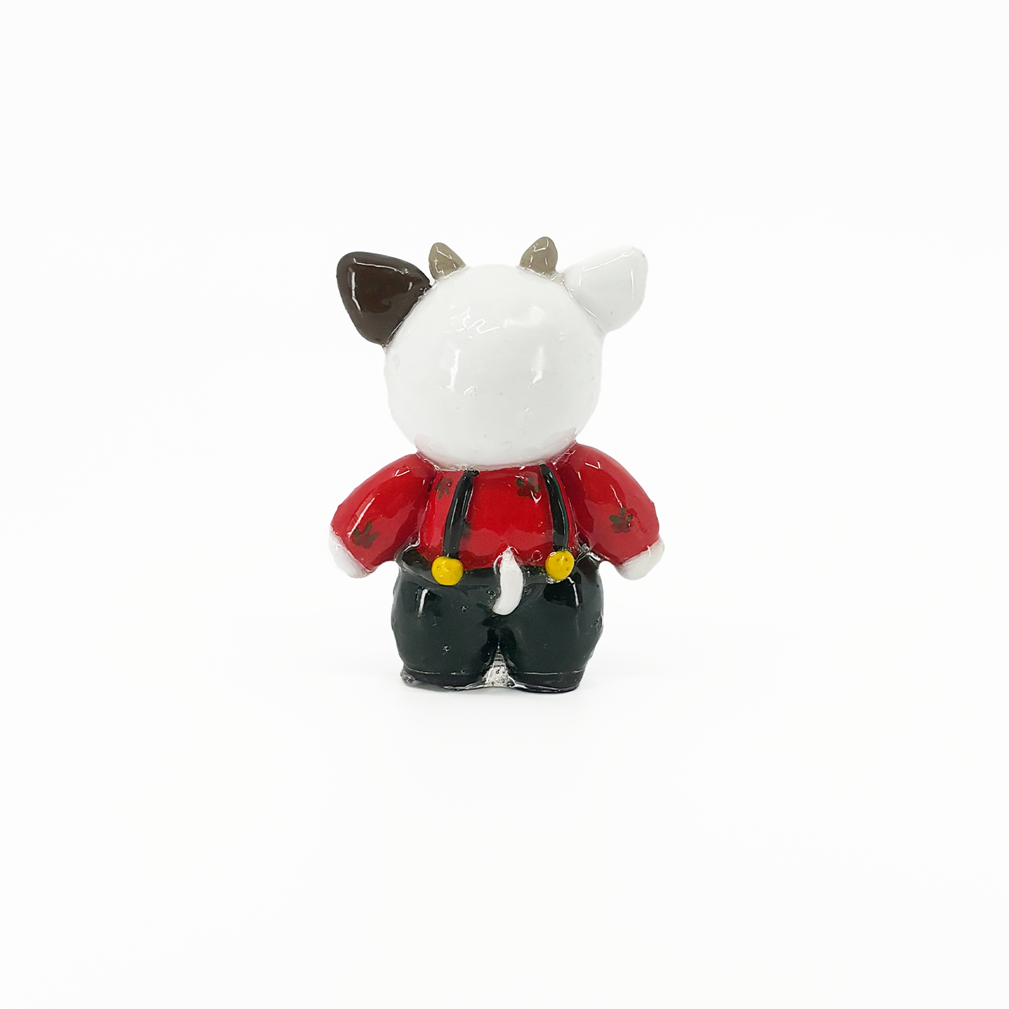 Festive Bart the Cow Figurine