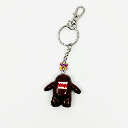 Y2k Brown Monster Keychain