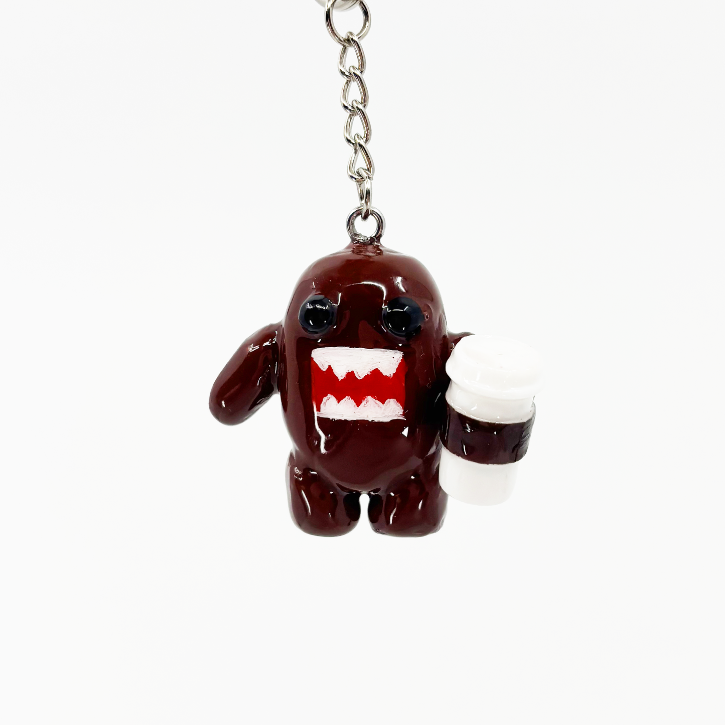 Coffee Monster Keychain