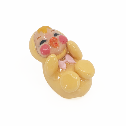 Bashful Duckling Figurine