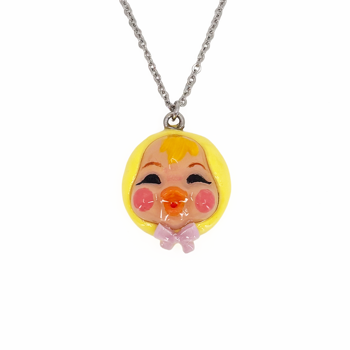 Bashful Ducking Necklace