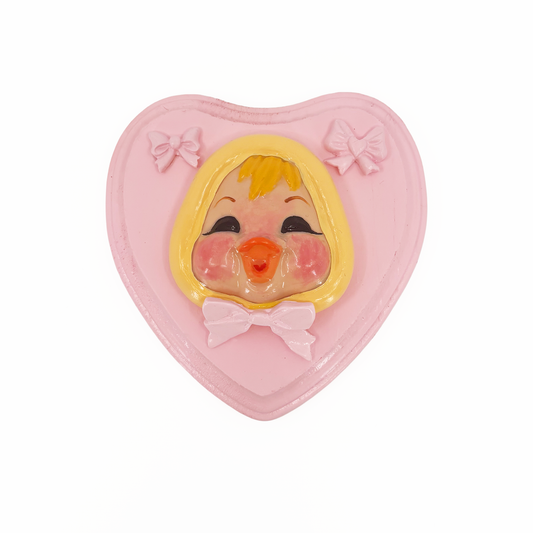 Bashful Duckling Wall Plaque