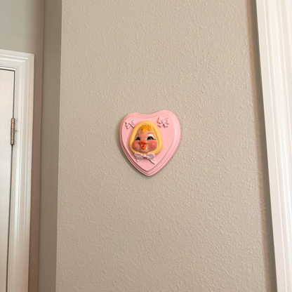 Bashful Duckling Wall Plaque