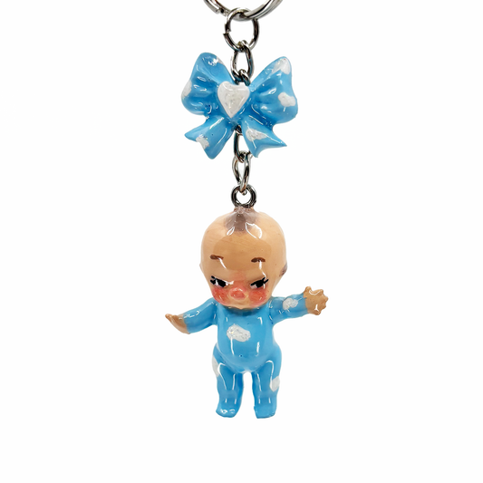 In the Clouds Baby Keychain