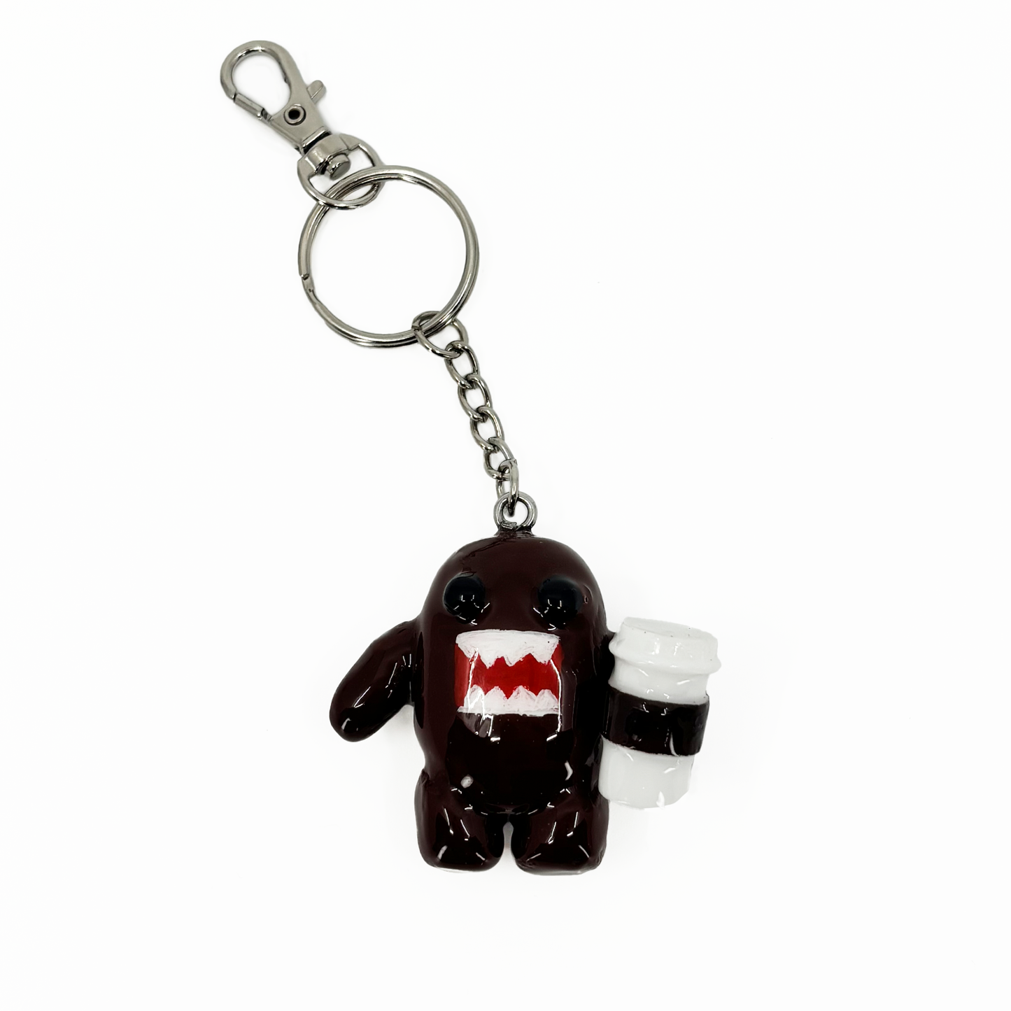 Coffee Monster Keychain