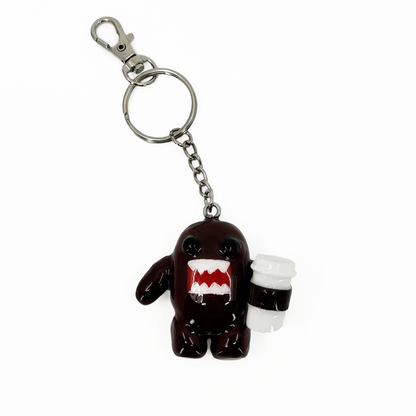 Coffee Monster Keychain