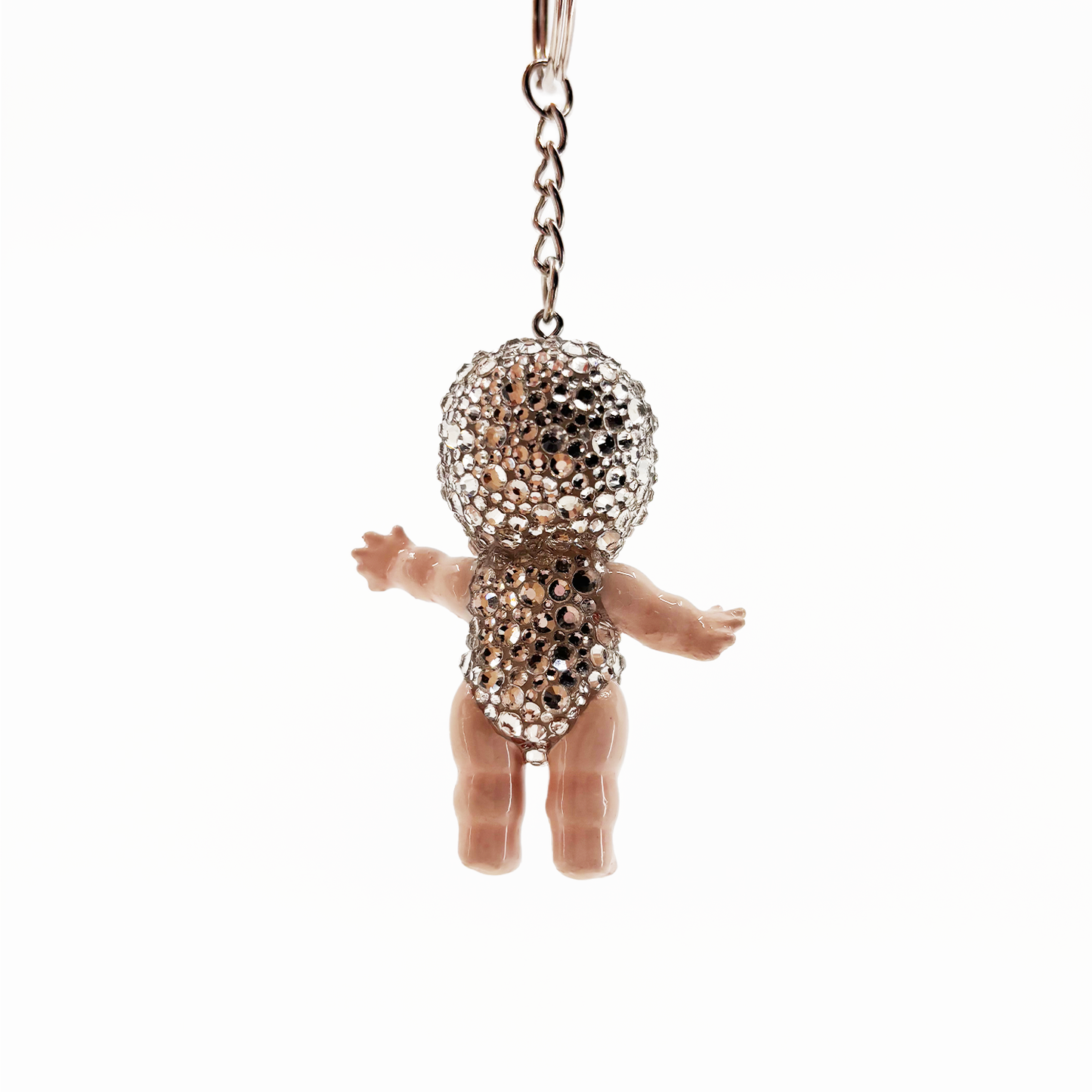 Bedazzled Baby Doll Keychain