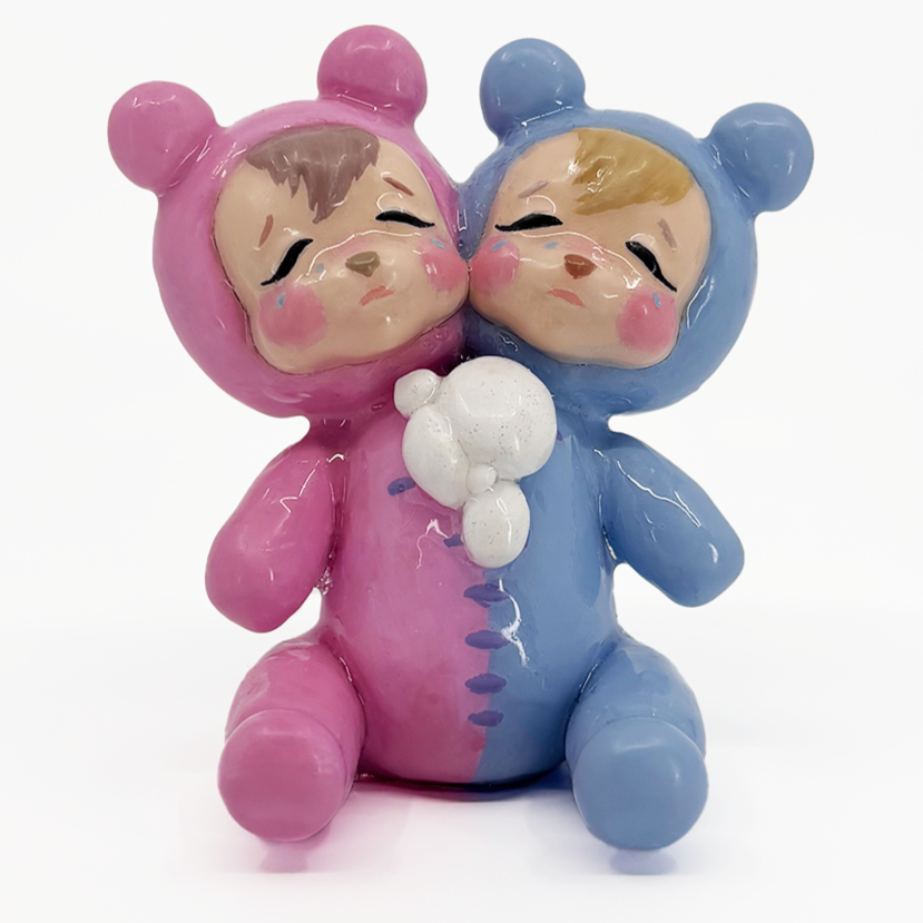 Overstuffed Double-Headed Bear