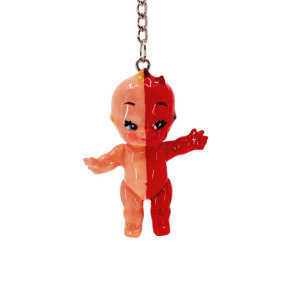 Half N' Half Baby Keychain