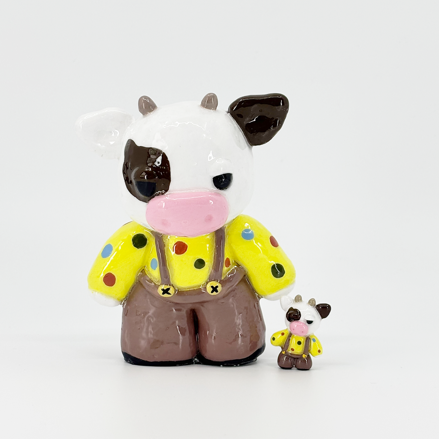 Miniature Bart the Cow Figurine