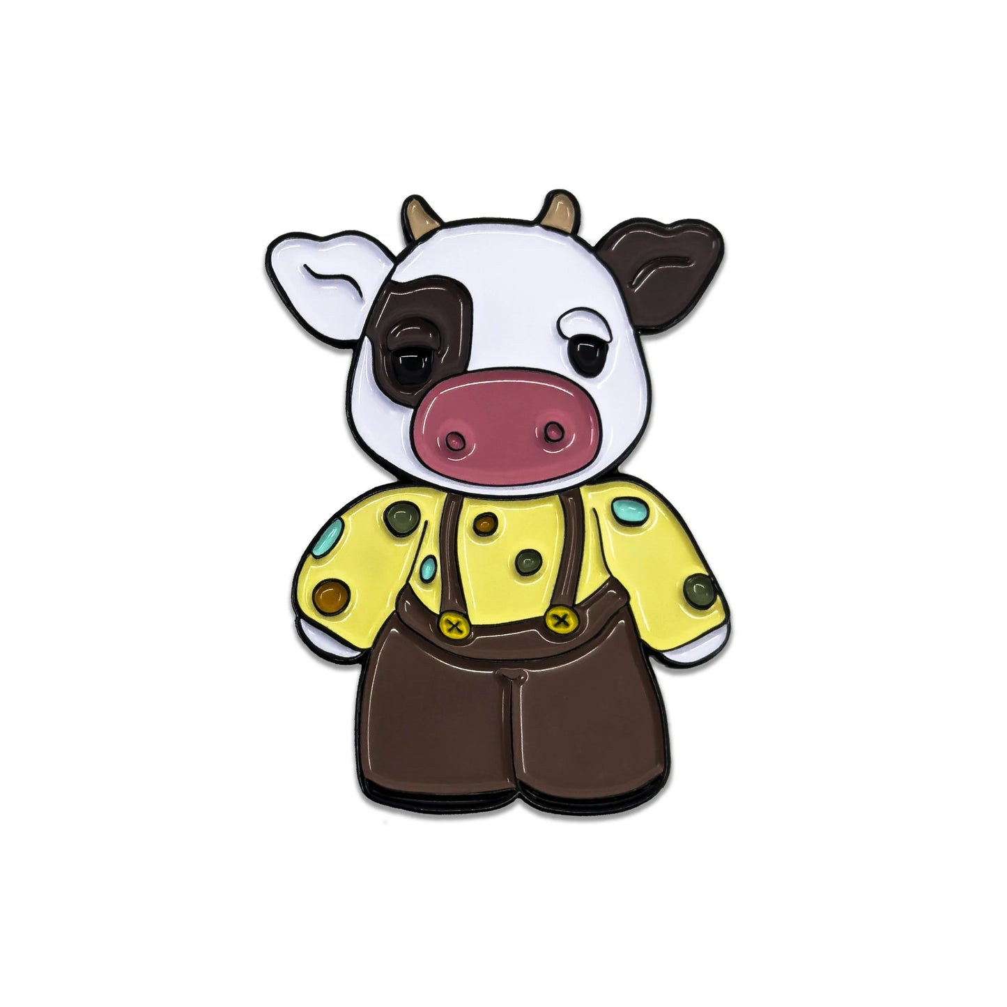 Bart the Cow Enamel Pin