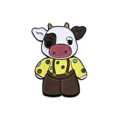 Bart the Cow Enamel Pin