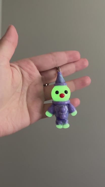 Poco the Glowing Clown Keychain