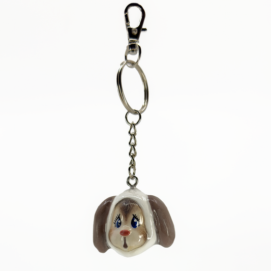 Hound Puppy Keychain