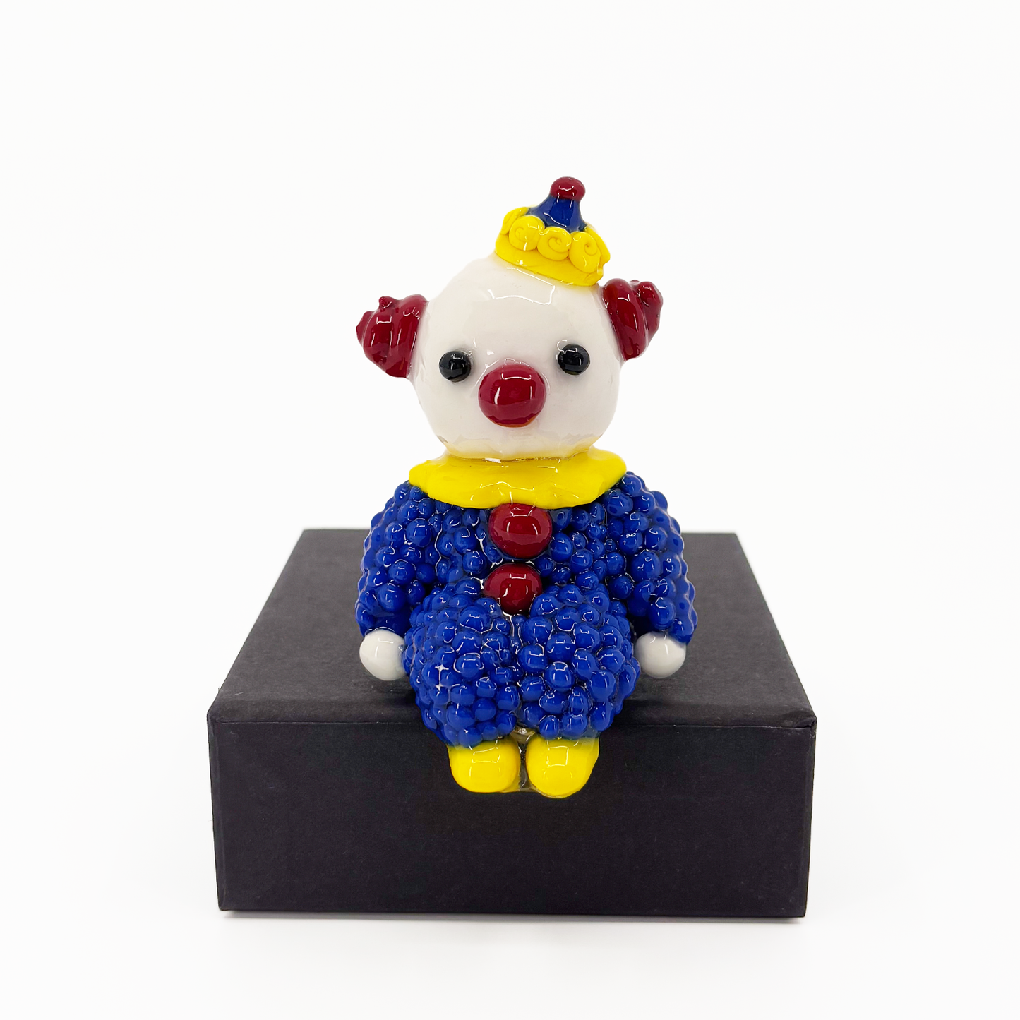 Sitting Clown Figurine