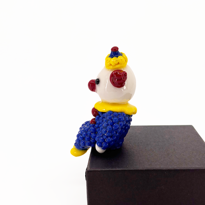 Sitting Clown Figurine