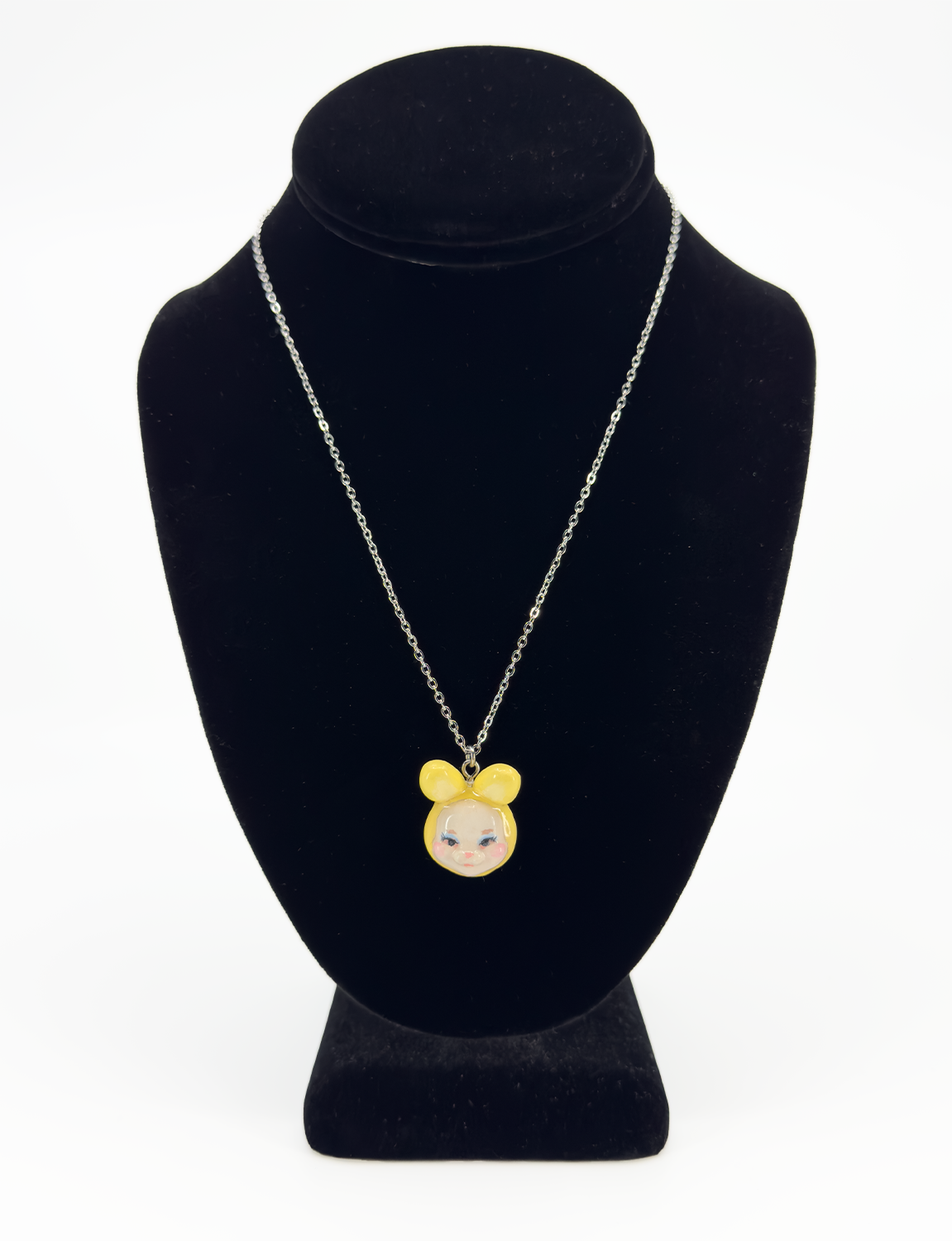 Yellow Bunny Necklace