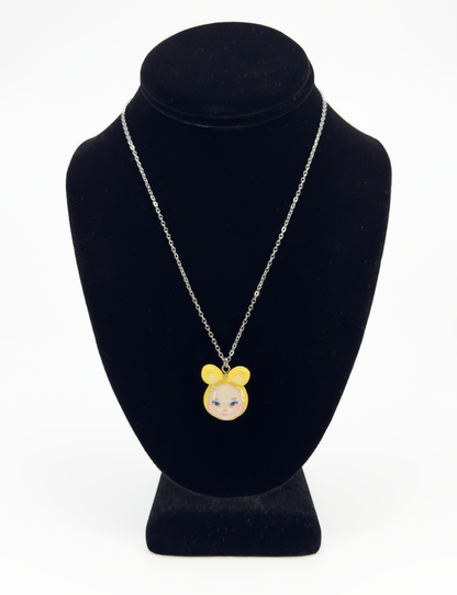 Yellow Bunny Necklace