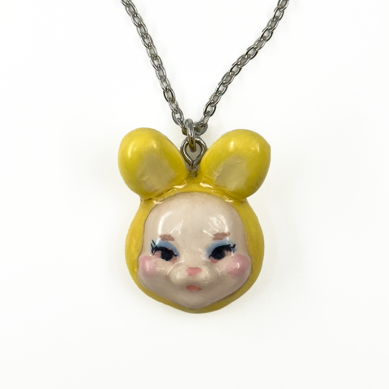 Yellow Bunny Necklace